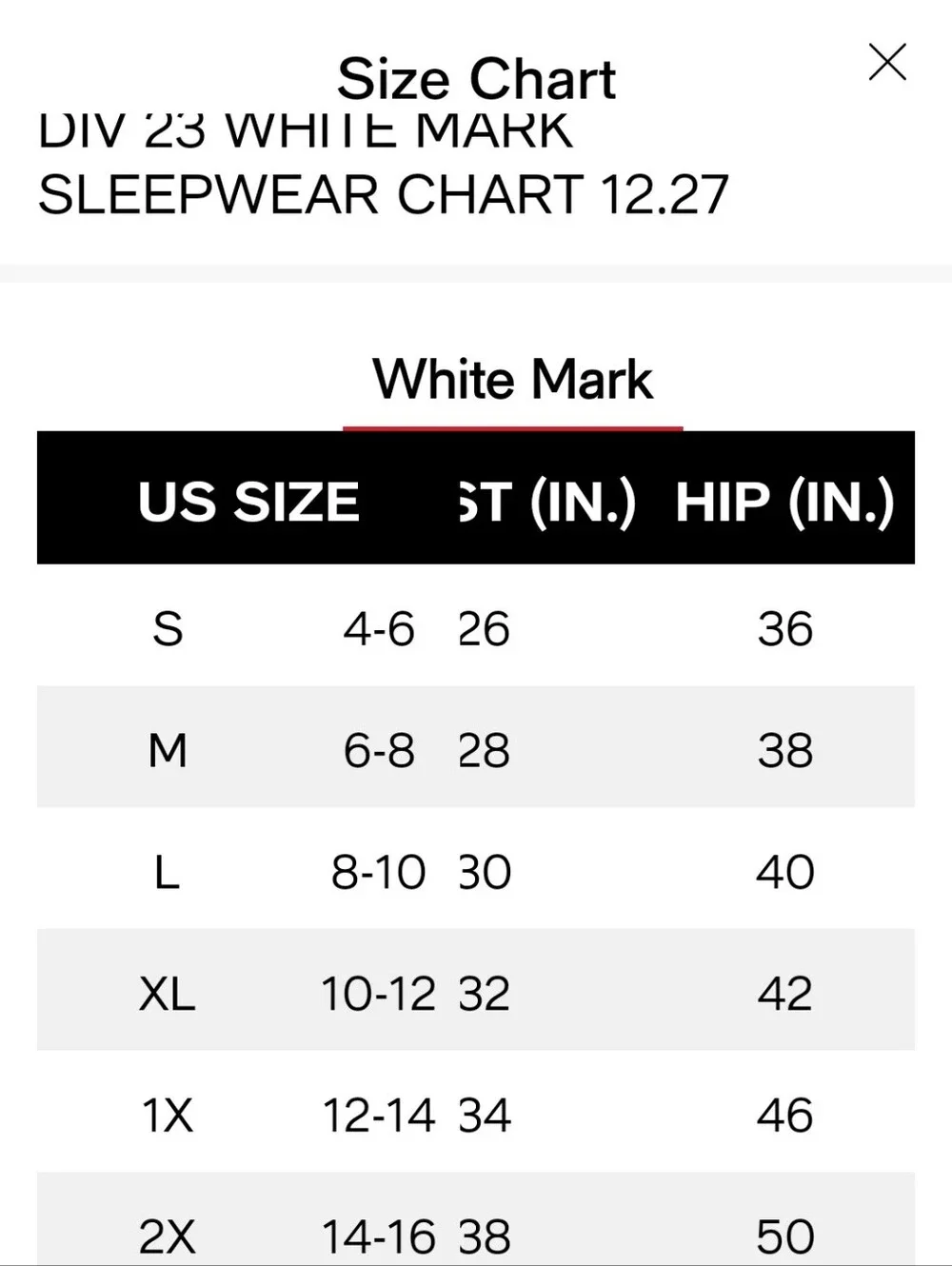 White Mark comfortable red